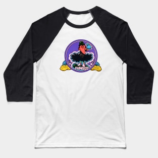 Fungus Crow Baseball T-Shirt